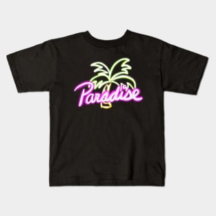 Neon Paradise Kids T-Shirt